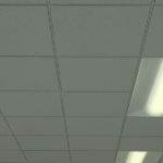 USG 2x2 Frost #415 Fire Rated Suspended Ceiling Tile